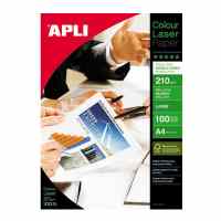Papīrs APLI Colour Laser Glossy A4 210g/m2, divpusīgs, 100 loksnes/iepakojumā