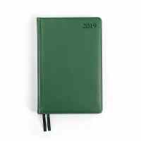 Dienasgrāmata MANAGER EXTRA 2019, PU Soft, A5, zaļa krāsa