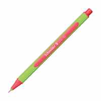 Pildspalva liners SCHNEIDER LINE-UP 0.4mm, zaļš korpuss, neone-sarkana tinte