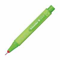 Pildspalva liners SCHNEIDER LINK-IT 0.4mm, zaļš, īss korpuss, sarkana tinte