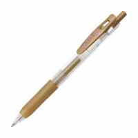 Gela pildspalva ZEBRA SARASA CLIP Metallic 1.0mm zelta