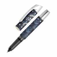 Pildspalva rolleris ONLINE Campus II Denim Dragon 0.7 mm līnijas platums, zila tinte