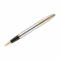 Pildspalva rolleris SCRIKSS Knight 88 Gold/ Chrome, hromēts korpuss, zeltītas detaļas, Premium kastītē