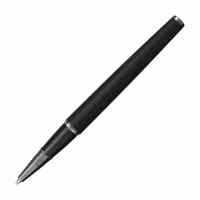 Pildspalva rolleris SCRIKSS Honour 38 Matt Black 0.7 mm, melns korpuss, tumšā metāla krāsas detaļas, zila tinte