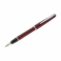 Tintes pildspalva SCRIKSS Vintage 33 Burgundy, bordo krāsas korpuss, hromētas detaļas, Crystal kastītē