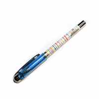 Lodīšu pildspalva CLARO JAZZ 0.7 mm krāsains korpuss, zila, 1 gab/blisterī