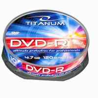 ESPERANZA Titanium DVD-R 4.7GB 16X, cake box, 10 gab./ iepak.