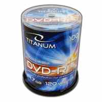 ESPERANZA Titanium DVD-R 4.7GB 16X, cake box, 100 gab./ iepak.