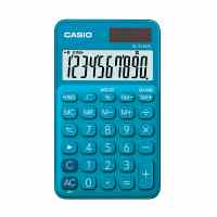 Kalkulators CASIO SL-310UC, 118 × 70 × 8.4 mm, zils
