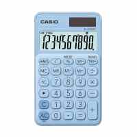 Kalkulators CASIO SL-310UC, 118 × 70 × 8.4 mm, zils (blurry blue)