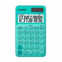 Kalkulators CASIO SL-310UC, 118 × 70 × 8.4 mm, piparmētru zaļš