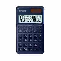 Kalkulators CASIO SL-1000SC, 120 x 71 x 9 mm, tumši zils