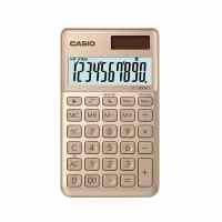 Kalkulators CASIO SL-1000SC, 120 x 71 x 9 mm, zelta krāsa