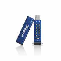 Kodēta USB zibatmiņa ISTORAGE datAshur Pro, USB3, ar PIN-kodu, 32 GB