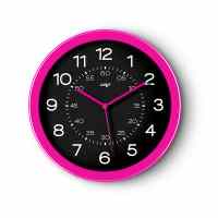 Sienas pulkstenis GLOSS by CEP, ar diamentru 30 cm, tumšs rozā