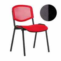 Konferenču  krēsls NOWY STYL ISO NET BLACK C-11, OH5, melns