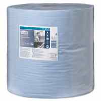 Industriālais papīrs TORK Advanced 430 W1, 2.sl., 1000 lapas rullī, 37 cm x 340 m, zilā krāsā