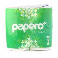 Tualetes papīrs PAPERO baltā krāsā, 4 gab./iepak.