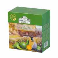 Zaļā tēja AHMAD Laima pīrāgs, 15 piramīdas maisiņi kastītē