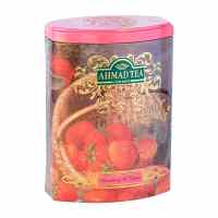 Melnā tēja AHMAD FINE TEA COLLECTION, Strawberry & Cream, 100 g