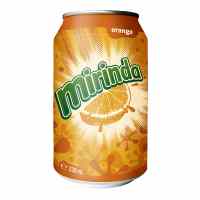 Gāzēts dzēriens MIRINDA Orange, 0.33 L, bundžiņā