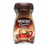Šķīstošā kafija NESCAFE CLASSIC Crema, stikla burciņā, 100 g