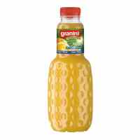 Apelsīnu sula 100% GRANINI, ar augļu gabaliņiem, 1 L