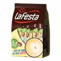 Šķīstošā kafija LA FESTA Latte 3 in 1, 15 g, 10 gab./iepak.