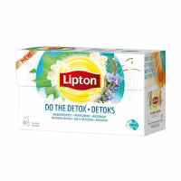 Zaļā tēja LIPTON Do The Detox, 20 maisiņi kastītē